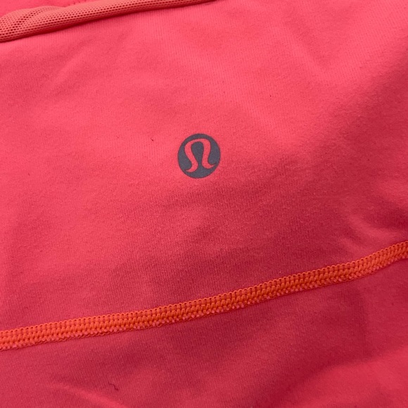 Lululemon salmon color tank top S 8/10 - Picture 2 of 3